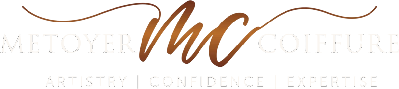 Metoyer Coiffure logo: Artistry, Confidence, Expertise